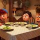 Pasta dinner.